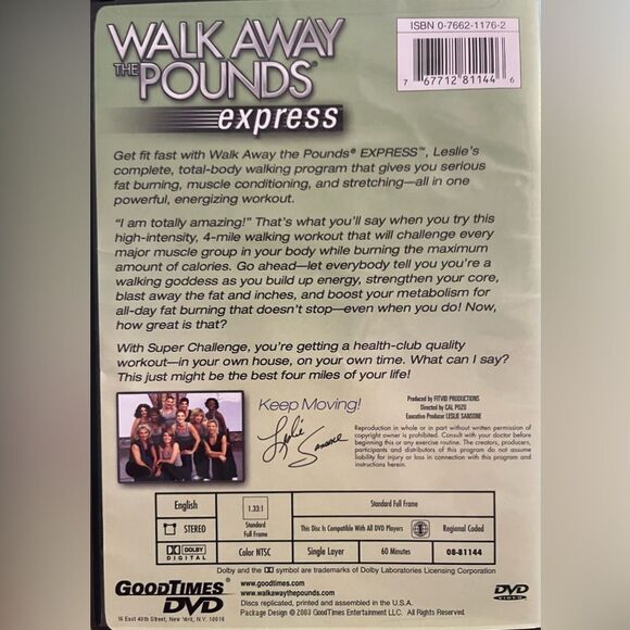 NWOT. Leslie Sansone - Walk Away the Pounds Express - Super Challenge. - Picture 4 of 5